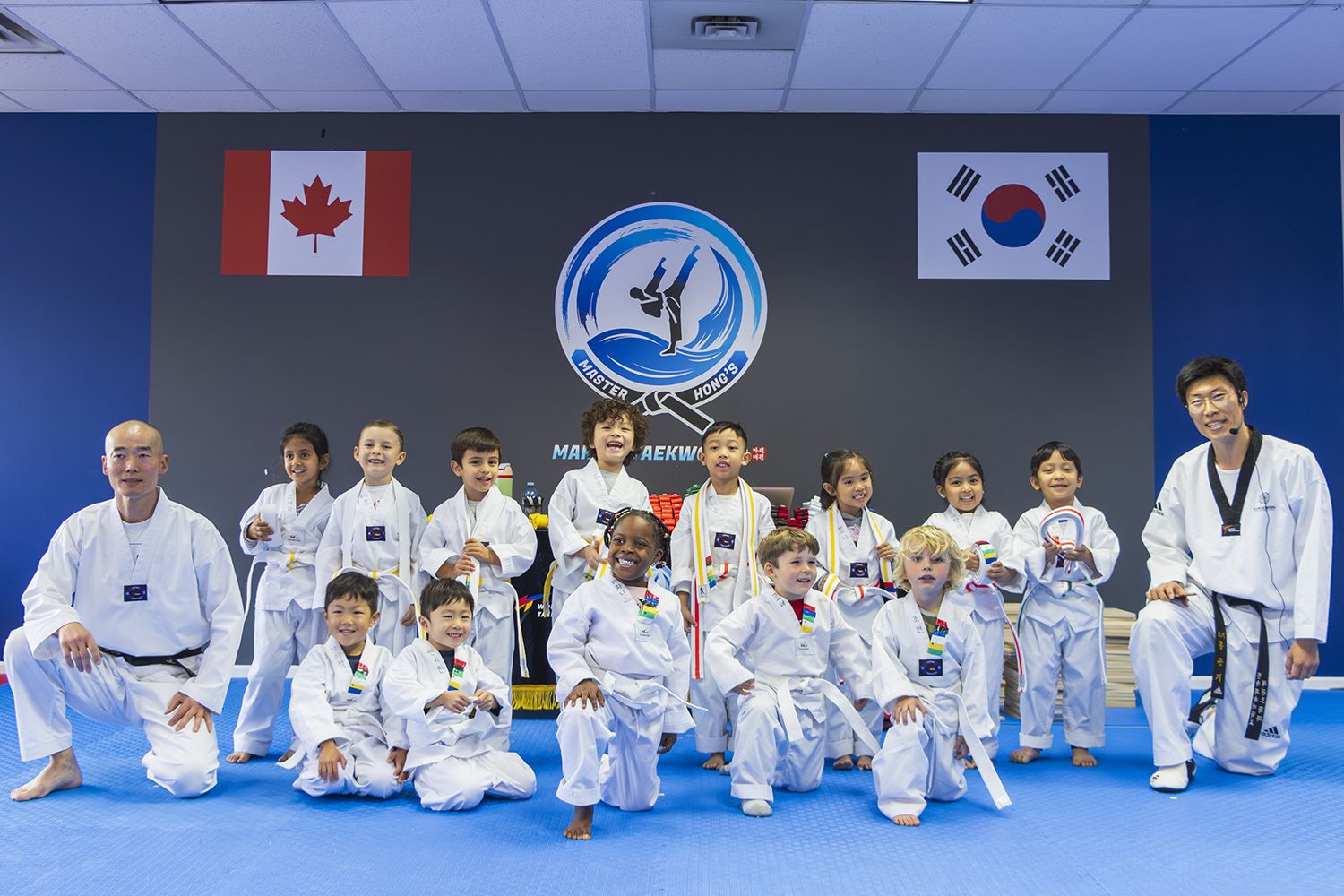 Little Marines class at Marine Taekwondo
